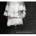 Brides Wedding Veil Lace Trim Short Ivory Wedding Veils 2016